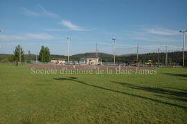 Partie de baseball à Chibougamau