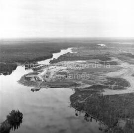 Vue aérienne de la Scierie Barrette-Saucier de Lebel-sur-Quévillon