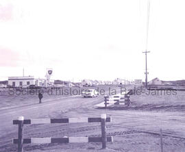 Vue de la troisième rue, près de l'intersection avec le Chemin Merrill à Chibougamau