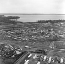 Vue aérienne du nouveau développement à Lebel-sur-Quévillon