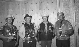 Groupe d’hommes lors du Festival Western de Lebel-sur-Quévillon