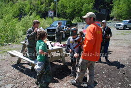 Partie de paintball à Chibougamau