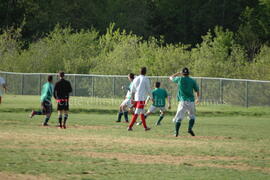 Partie de soccer à Chibougamau