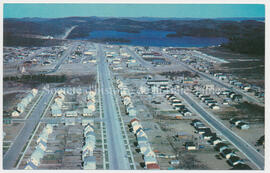 Vue aérienne de Chibougamau