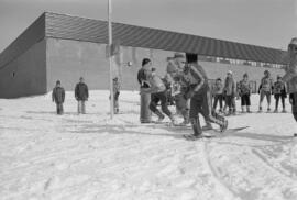 Raquetteurs aux finales des Jeux de Québec à Chapais