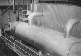 Nouvelle bouilloire [boiler] de l’usine Domtar de Lebel-sur-Quévillon