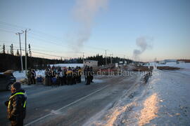blocus sur la 167