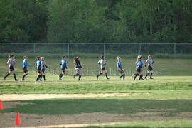 Partie de soccer à Chibougamau