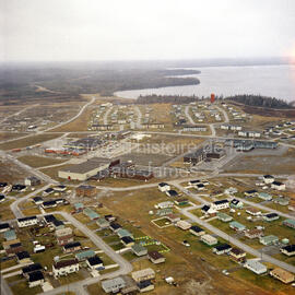 Vue aérienne de Lebel-sur-Quévillon