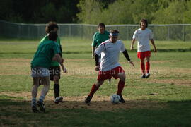 Partie de soccer à Chibougamau
