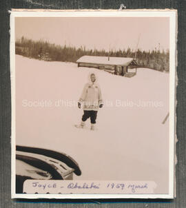Joyce Oakley à la Mine Obalski en 1959.