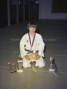 Jeune judoiste à Lebel-sur-Quévillon