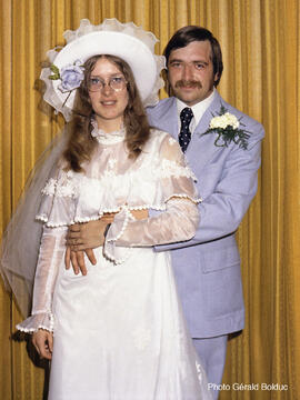 Joëlle Lacasse et Michel Gibeault  pour leur mariage à Lebel-sur-Quévillon