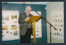 Inauguration des locaux de la SHRC. Donald Bubar, 2003