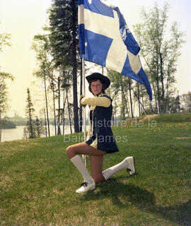 Ginette Héroux, membre de la parade des Forestières