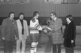 Partie de hockey des Voodoos et du Domtar à Lebel-sur-Quévillon