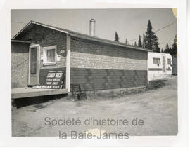 Roulotte du Ministère Chasse & Pêche. Camp Ratté, Miquelon