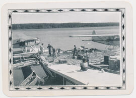 Base d'aviation Fecteau du lac Caché, 1949