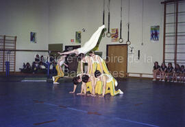 Spectacle de gymnastique prenant place à l’École Boréale