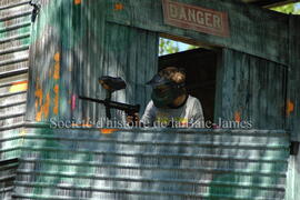 Partie de paintball à Chibougamau