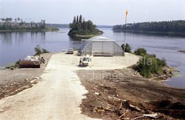 Hélicoptère de la scierie Barrette et Saucier à Lebel-sur-Quévillon