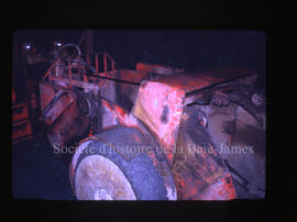 Sous terre à la mine Campbell. Scoope.