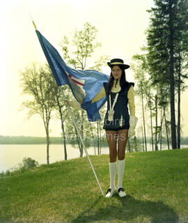 Manon Francoeur, membre de la parade des Forestières