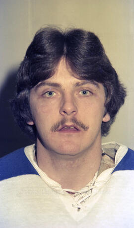 Paul-André Touzin, membre de l’équipe de hockey Le Domtar de Lebel-sur-Quévillon