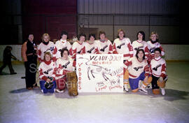 Équipe féminine de hockey, les Vodoos à Lebel-sur-Quévillon