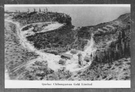 Carte postale Mine Quebec Chibougamau Gold.