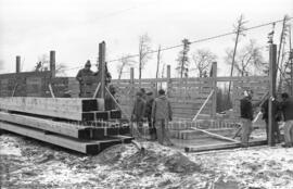 Construction du chalet de ski de fond de Lebel-sur-Quévillon