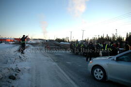 blocus sur la 167