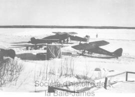 Deux avions de Continental Airways St-Martin à la Chibougamau Goldfields