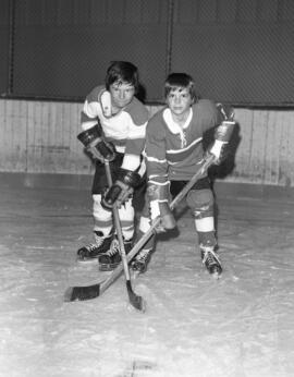 Donald et Gilles Gagnon, joueur de Hockey à Lebel-sur-Quévillon