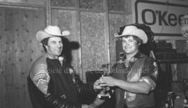 Deux hommes lors du Festival Western de Lebel-sur-Quévillon