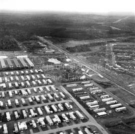 Vue aérienne de Lebel-sur-Quévillon