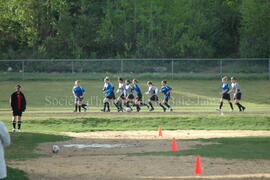 Partie de soccer à Chibougamau