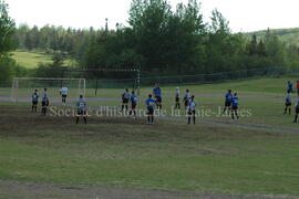 Partie de soccer à Chibougamau