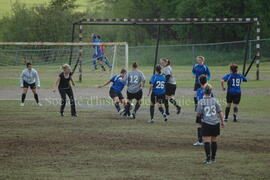 Partie de soccer à Chibougamau