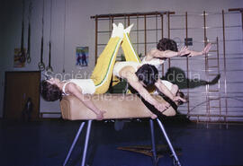 Spectacle de gymnastique prenant place à l’École Boréale