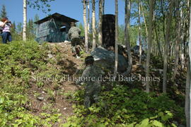 Partie de paintball à Chibougamau