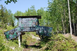 Partie de paintball à Chibougamau