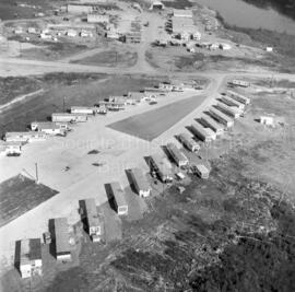 Vue aérienne de la Scierie Barrette-Saucier de Lebel-sur-Quévillon
