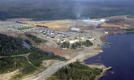 Vue aérienne de l’usine Camille Richard à Lebel-sur-Quévillon