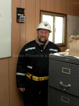 Un homme à Corner Bay