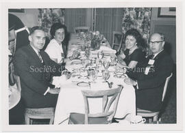 Maire de Chibougamau + Mme de Billy, Clément Dery, maire de La Sarre et Mme Déry