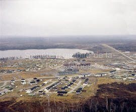 Vue aérienne de Lebel-sur-Quévillon