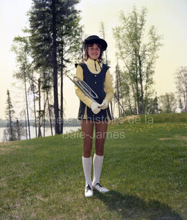 Anne Drouin, membre de la parade des Forestières