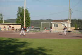 Partie de baseball à Chibougamau