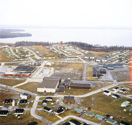 Vue aérienne de Lebel-sur-Quévillon